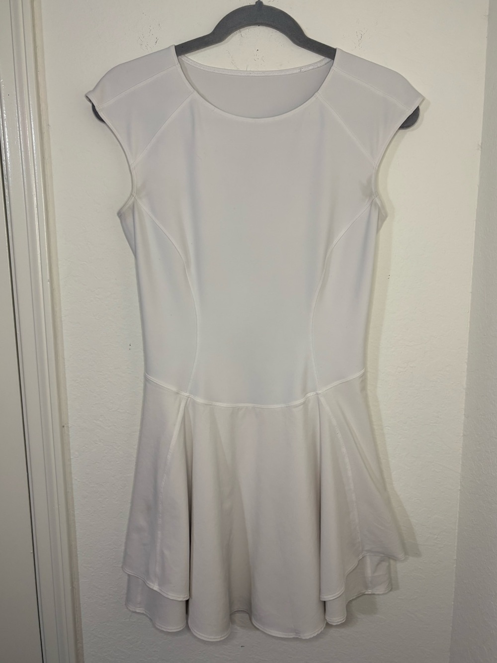 Lululemon Everlux Mesh-Back Tennis Dress white size 8 - Picture 3 of 16